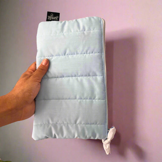 Baby Blue MakeUp Bag, Sandiz Handmade Bags