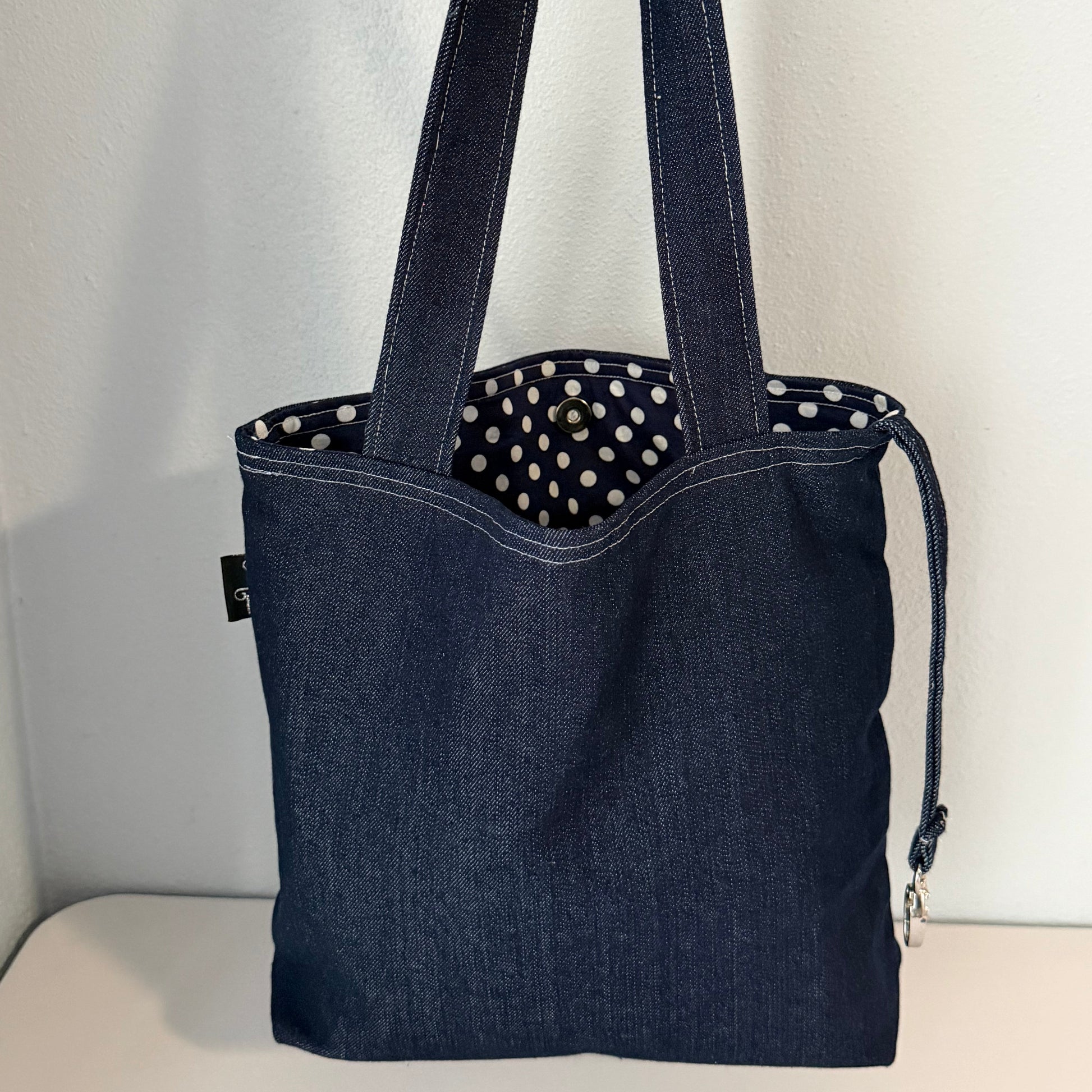 Denim Tote Bag,  Sandiz Handmade Bags