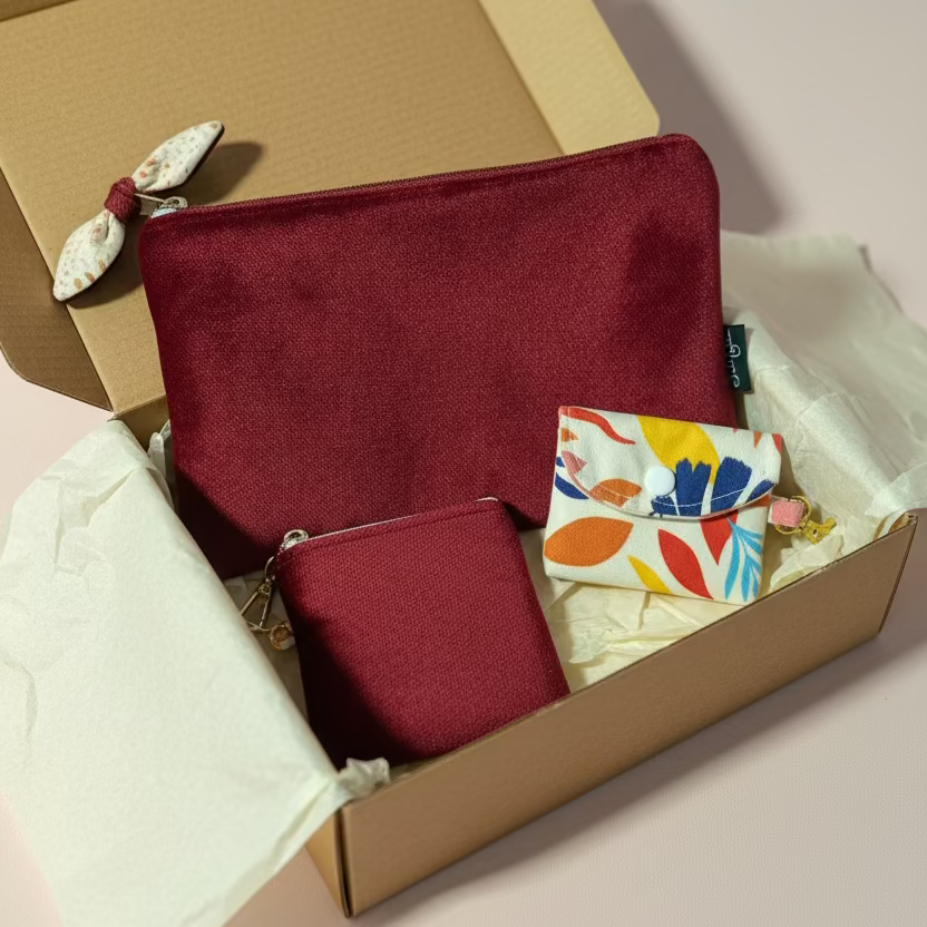 Mom Kit, Red Velvet, Handmade